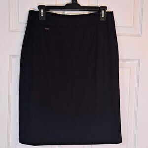 Calvin Klein Dark Navy Blue Pencil Skirt